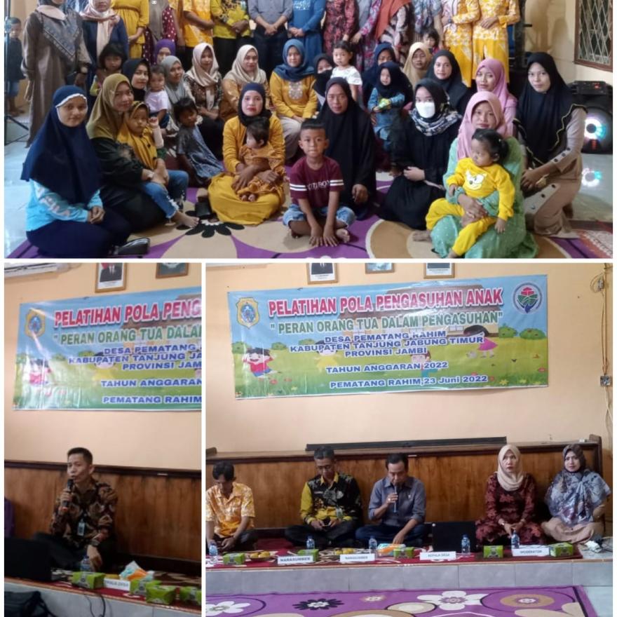 Desa Pematang Rahim Gelar Penyuluhan Pola Asuh Anak (Parenting)